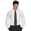 ISACCO CAMICIA UOMO CARTAGENA SLIM STRETCH BIANCO 97% COTTON  3% SPANDEX
