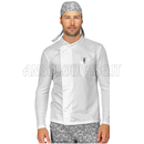 ISACCO GIACCA FRANKLIN JERSEY BIANCO 65% POLYESTER  35% COTTON