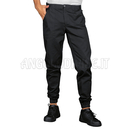 ISACCO PANTALONE UOMO RICHMOND SUPER STRETCH NERO 97% COTTON  3% SPANDEX