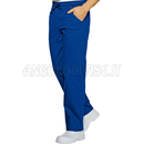 ISACCO PANTALACCIO BLU CINA 65% POLYESTER  35% COTTON