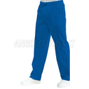ISACCO PANTALONE C/ELASTICO AZZURRO 100 % COTTON