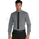 ISACCO CAMICIA UOMO CARTAGENA SLIM GRIGIO 65% POLYESTER  35% COTTON