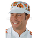 ISACCO CAPPELLO CHARLY CON RETE BIANCO+PIZZA 100 % COTTON