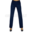 ISACCO PANTALONE TRENDY STRETCH LANA BLU 54% POLYESTER 44% WOOL (LANA) 2% SPANDEX