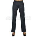 ISACCO PANTALONE TRENDY STRETCH LANA ANTRACITE 54% POLYESTER 44% WOOL (LANA) 2% SPANDEX