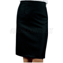 ISACCO GONNA LOSANNA STRETCH LANA NERO 54% POLYESTER 44% WOOL (LANA) 2% SPANDEX