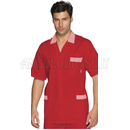 ISACCO CASACCA PETER M/M ROSSO+R.ROSSO 65% POLYESTER  35% COTTON