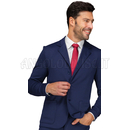 ISACCO GIACCA SPRINGFIELD JERSEY MILANO BLU 96% POLYESTER 4% SPANDEX