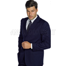 ISACCO GIACCA UOMO 3 BOTTONI BLU STRETCH LANA FODERATA 54% POLYESTER 44% WOOL (LANA) 2% SPANDEX