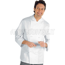 ISACCO GIACCA CUOCO LIVORNO BIANCO 5XL 100 % COTTON