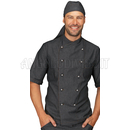 ISACCO GIACCA PANAMA SLIM MEZZA MANICA BLACK JEANS 100 % COTTON