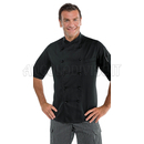 ISACCO GIACCA PANAMA SLIM M/M SUPER STRETCH  NERO 97% COTTON  3% SPANDEX