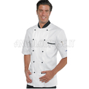 ISACCO GIACCA CUOCO ROYAL CHEF MEZZA MANICA 100 % COTTON
