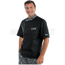 ISACCO GIACCA DURANGO MEZZA MANICA NERO+SUSHI 01 65% POLYESTER  35% COTTON