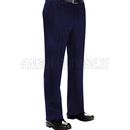 ISACCO PANTALONE UOMO S/PINCES STRETCH LANA FODER. BLU 54% POLYESTER 44% WOOL (LANA) 2% SPANDEX