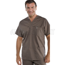 ISACCO CASACCA COLLO A V FANGO UNISEX 65% POLYESTER  35% COTTON