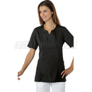 ISACCO TIFFANY NERO 65% POLYESTER  35% COTTON