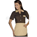 ISACCO GREMBIULE MANILA BISCOTTO 65% POLYESTER  35% COTTON