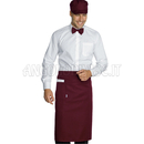 ISACCO GREMBIULE DAKAR CM 100X70 BORDEAUX 100 % POLYESTER