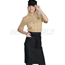 ISACCO GREMBIULE GUADALUPE NERO 55% POLYESTER 45% COTTON