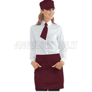 ISACCO GREMBIULE ORLEANS BORDEAUX 100 % POLYESTER