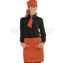 ISACCO GREMBIULE ORLEANS COLORADO 100 % POLYESTER