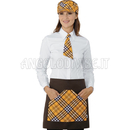 ISACCO GREMBIULE ORLEANS MORO/TARTAN 413 100 % POLYESTER