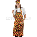 ISACCO GREMBIULE PETTORINA IGNIS 100 % COTTON