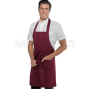 ISACCO GREMBIULE RODI BORDEAUX 65% POLYESTER  35% COTTON