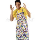 ISACCO GREMBIULE PETTORINA 70X90 PEPPER 100 % COTTON