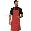 ISACCO GREMBIULE CHAMPAGNE ROSSO 100 % POLYESTER