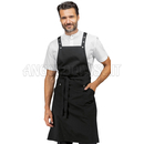 ISACCO GREMBIULE WATSON NERO 65% POLYESTER  35% COTTON