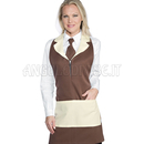 ISACCO MADEIRA CON ZIP CACAO/CREMA 100 % POLYESTER