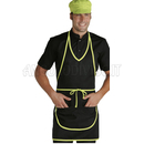 ISACCO GREMBIULE MAGIC NERO/MELA 100 % POLYESTER
