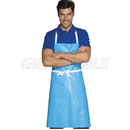 ISACCO GREMBIULE PETTORINA CERATO CM 70X90 AZZURRO