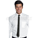 ISACCO CRAVATTA STRETTA NERO 100 % POLYESTER