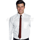 ISACCO CRAVATTA STRETTA BORDEAUX 100 % POLYESTER