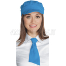 ISACCO CRAVATTINO TURCHESE 100 % POLYESTER
