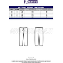 ISACCO PANTABABY PIED DE POULE 100 % COTTON