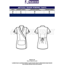 ISACCO KIMONO TAHITI NERO 65% POLYESTER  35% COTTON