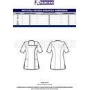ISACCO CASACCA ABERDEEN BIANCO 65% POLYESTER  35% COTTON