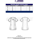ISACCO CASACCA DELHI BIANCO+NERO 65% POLYESTER  35% COTTON