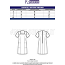 ISACCO ABITINO STRETCH BIANCO 97% COTTON 3% SPANDEX - SUPER STRETCH