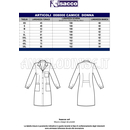 ISACCO CASACCA MARBELLA M/M B.CO+R.ROSSA 100 % COTTON