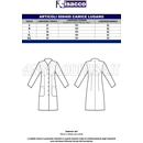 ISACCO CAMICE LUGANO M/M BIANCO 100 % COTTON