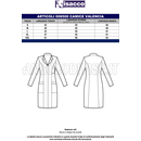 ISACCO CASACCA COIMBRA BOHEME BIANCO 100% POLYESTER BOHÉME
