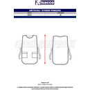 ISACCO PONCHO LILLA 65% POLYESTER  35% COTTON