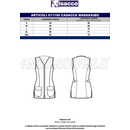 ISACCO CASACCA MARAKAIBO NERO 65% POLYESTER  35% COTTON