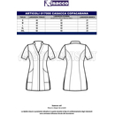 ISACCO CASACCA COPACABANA GRIGIO+GRIGIO 65% POLYESTER  35% COTTON