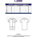 ISACCO CASACCA ALBERVILLE BIANCO 5XL 100 % COTTON